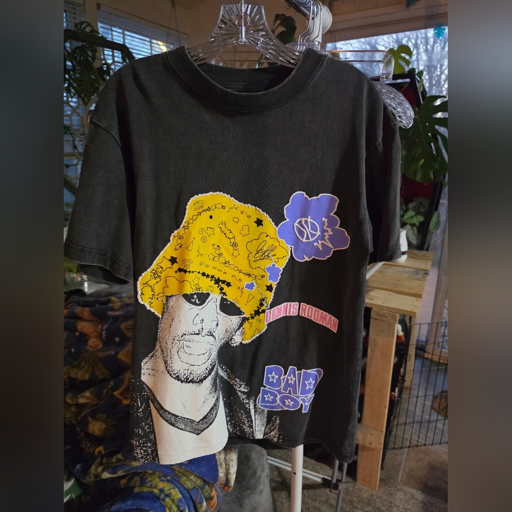 NWOT Rodman Bad Boys Club 90s inspired Graphic Tee
